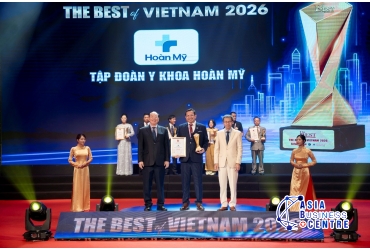​Tập đoàn Y khoa Hoàn Mỹ được vinh danh “Hệ thống Y khoa tốt nhất Việt Nam 2026”